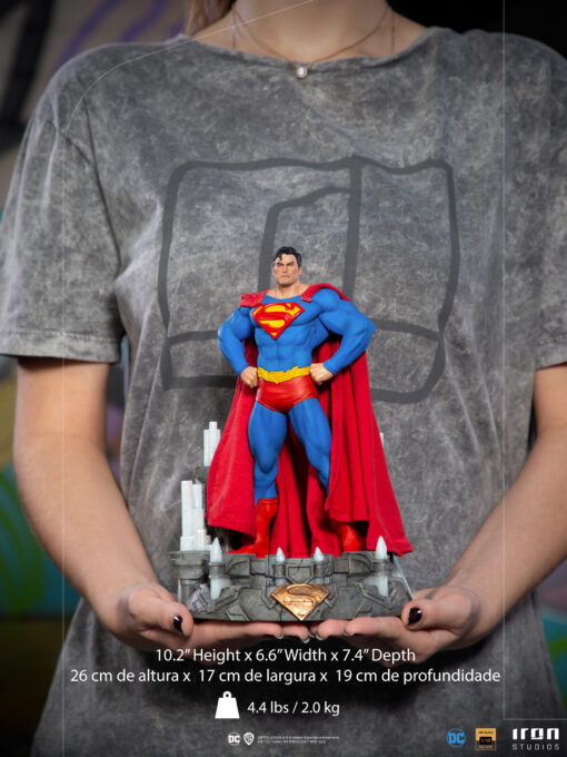 Statue Superman Unleashed (Deluxe) – Art Scale 1/10 – Iron Studios - Image 2