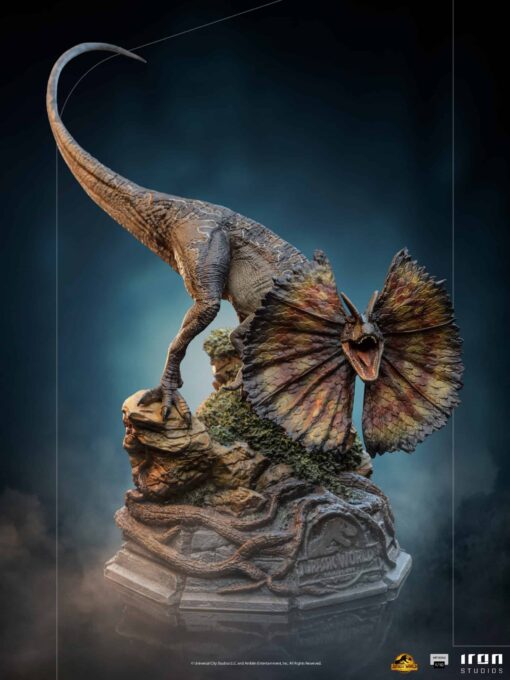 Statue Dilophosaurus – Jurassic Park – Art Scale 1/10 – Iron Studios