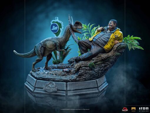 Statue Dennis Nedry – Jurassic Park – Art Scale 1/10 – Iron Studios