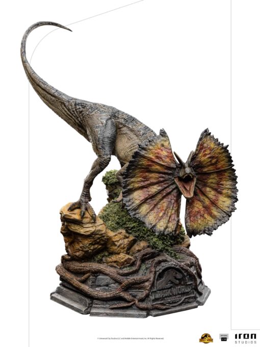Statue Dilophosaurus – Jurassic Park – Art Scale 1/10 – Iron Studios - Image 5