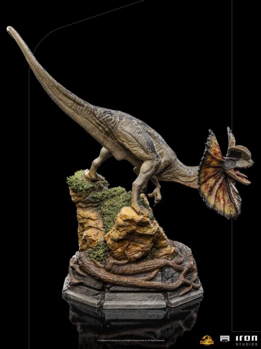 Statue Dilophosaurus – Jurassic Park – Art Scale 1/10 – Iron Studios - Image 7
