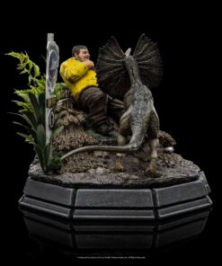 Statue Dennis Nedry – Jurassic Park – Art Scale 1/10 – Iron Studios - Image 9