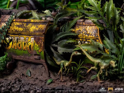 Statue Blue (Deluxe) – Jurassic World: Fallen Kingdom – Art Scale 1/10 – Iron Studios - Image 17