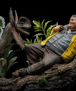 Statue Dennis Nedry – Jurassic Park – Art Scale 1/10 – Iron Studios - Image 12
