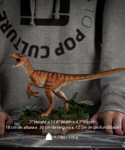 Alternative view of Statue Velociraptor (Deluxe) – Jurassic Park: The Lost World – Art Scale 1/10 – Iron Studios