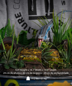 Alternative view of Statue Blue (Deluxe) – Jurassic World: Fallen Kingdom – Art Scale 1/10 – Iron Studios