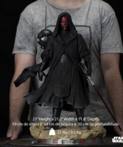 Alternative view of The Darth Maul 1:4 Legacy Replica Statue By Iron Studios