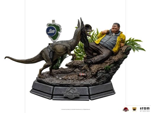 Statue Dennis Nedry – Jurassic Park – Art Scale 1/10 – Iron Studios - Image 19