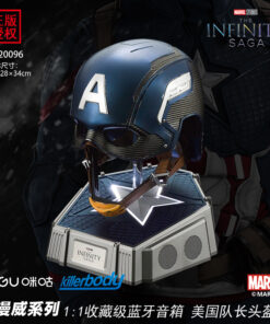 Captain America 1/1 collectibles Bluetooth speaker Helmet  By Killerbody collectibles.
