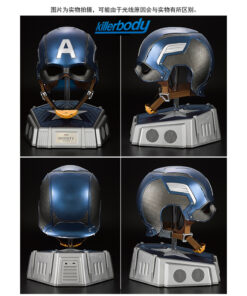 Captain America 1/1 collectibles Bluetooth speaker Helmet By Killerbody collectibles. - Image 11