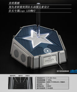 Captain America 1/1 collectibles Bluetooth speaker Helmet By Killerbody collectibles. - Image 9