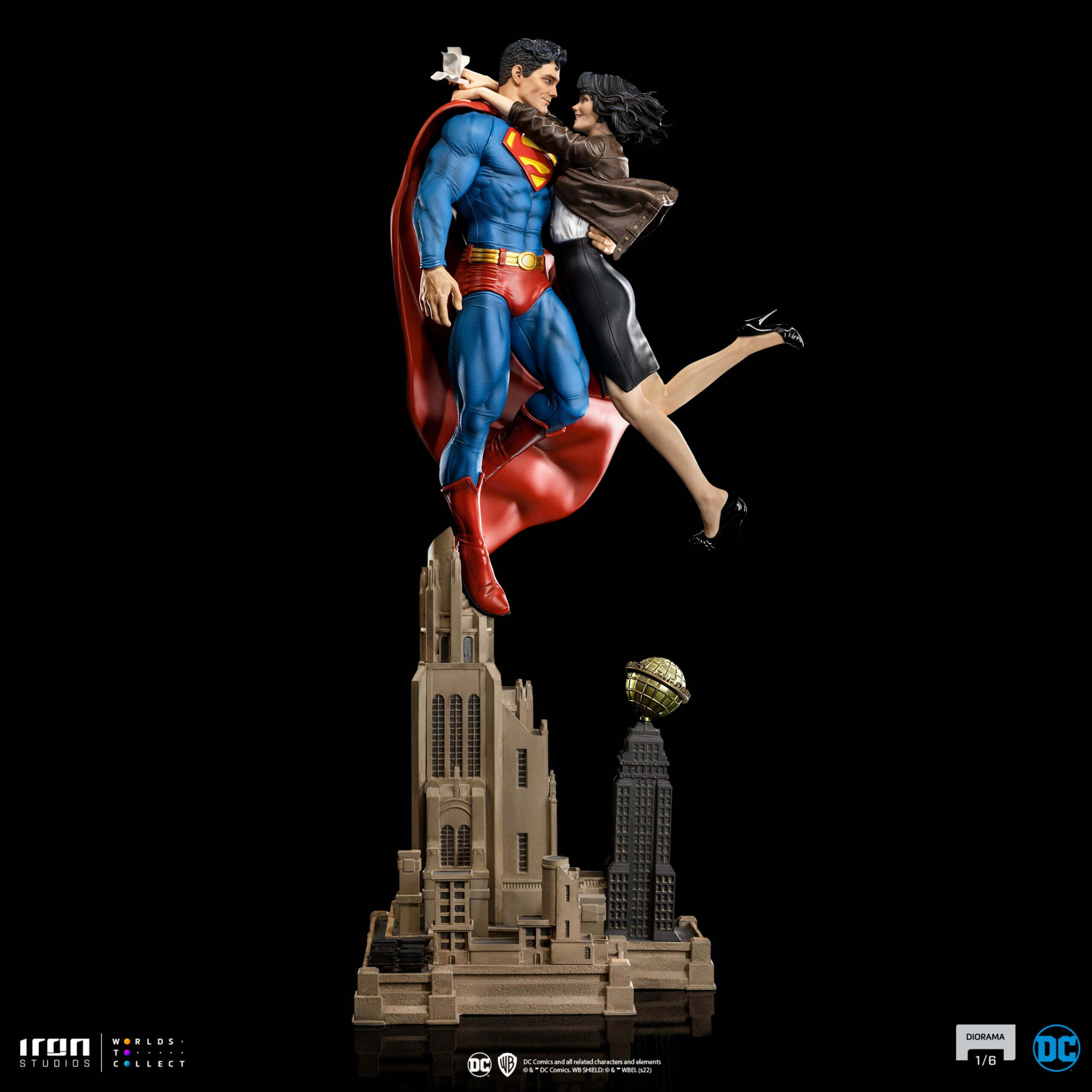 SUPERMAN AND LOIS LANE DC COMICS 1/6 DIORAMA SCALE - IRON STUDIOS - Image 6