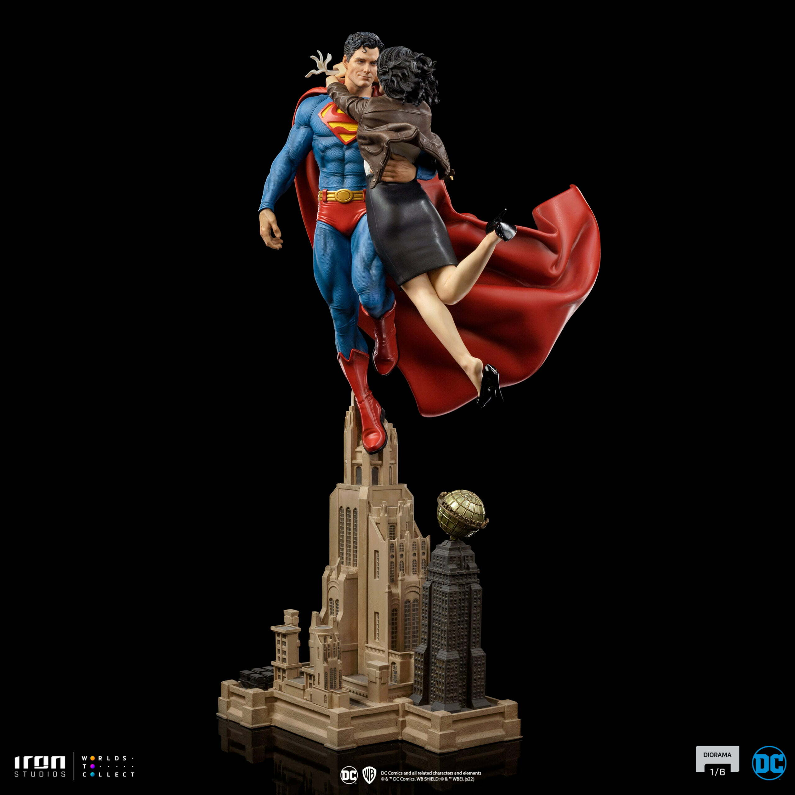 SUPERMAN AND LOIS LANE DC COMICS 1/6 DIORAMA SCALE - IRON STUDIOS - Image 8