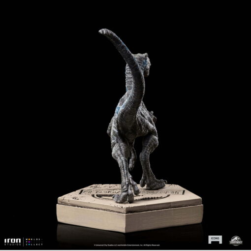 VELOCIRAPTOR BLUE JURASSIC WORLD - IRON STUDIOS - Image 9
