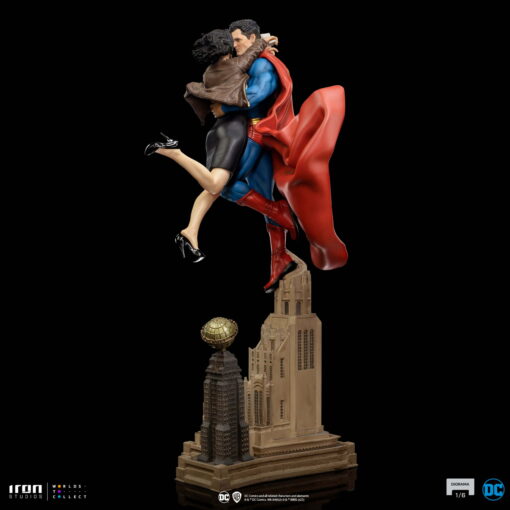 SUPERMAN AND LOIS LANE DC COMICS 1/6 DIORAMA SCALE - IRON STUDIOS - Image 9