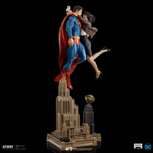 SUPERMAN AND LOIS LANE DC COMICS 1/6 DIORAMA SCALE - IRON STUDIOS - Image 11