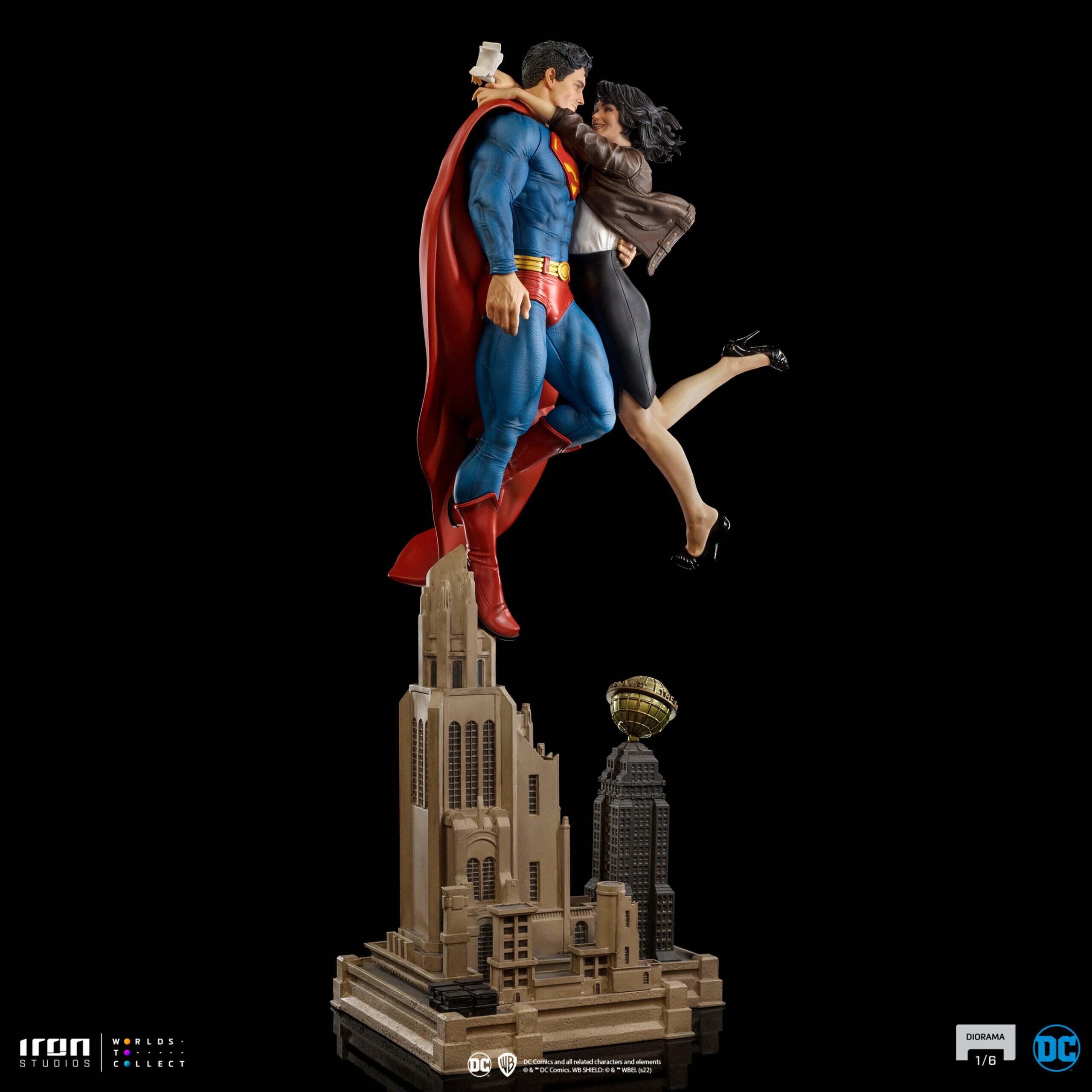 SUPERMAN AND LOIS LANE DC COMICS 1/6 DIORAMA SCALE - IRON STUDIOS - Image 11