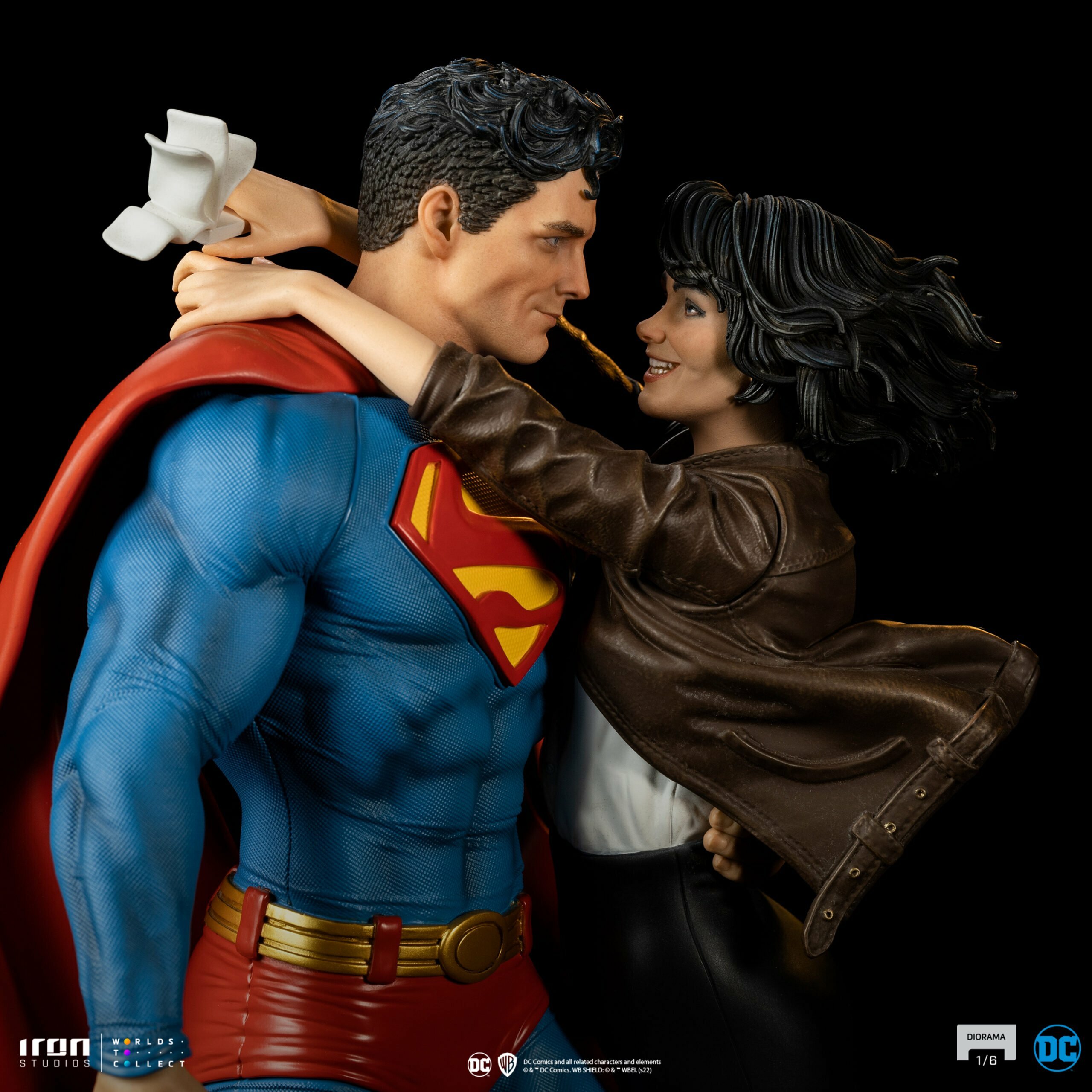 SUPERMAN AND LOIS LANE DC COMICS 1/6 DIORAMA SCALE - IRON STUDIOS - Image 14