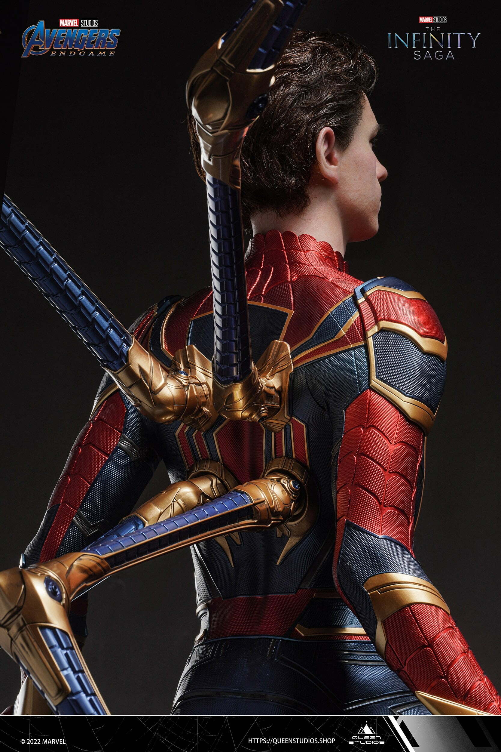 MARVEL Iron Spider-Man 1/2 Statue Premium Edition - QUEEN STUDIOS - Image 12