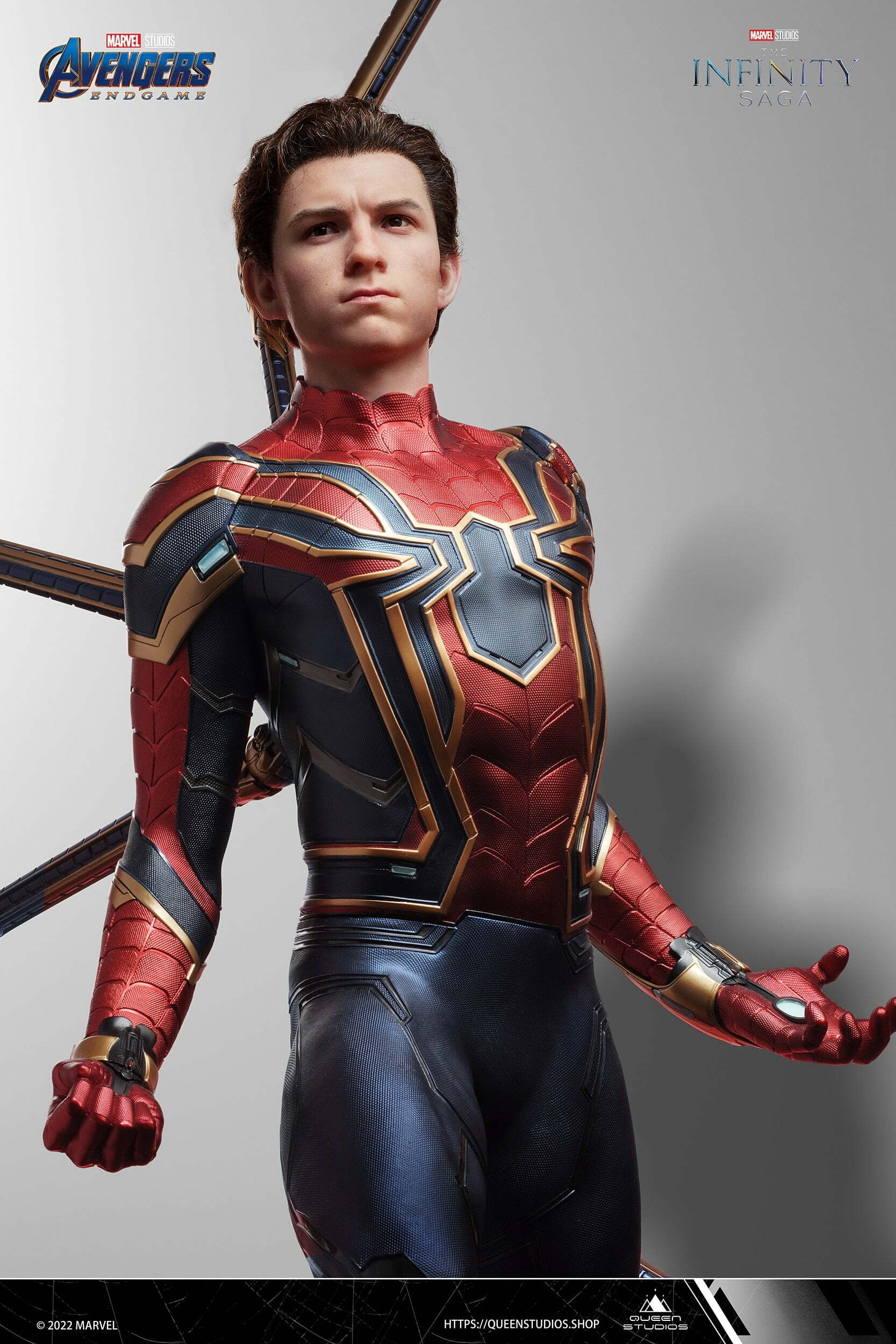 MARVEL Iron Spider-Man 1/2 Statue Premium Edition - QUEEN STUDIOS - Image 13