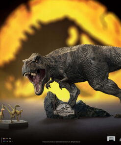 Alternative view of T-REX ICON STATUE JURASSIC WORLD - IRON STUDIOS