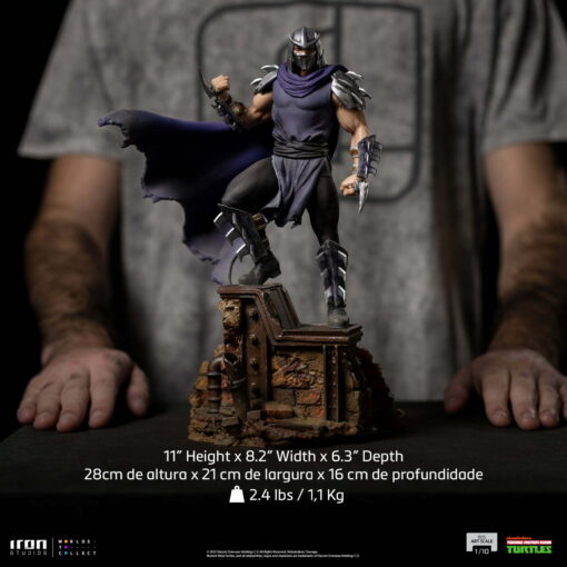 SHREDDER TEENAGE MUTANT NINJA TURTLES 1/10 ART SCALE - IRON STUDIOS - Image 2