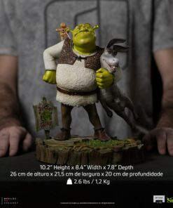 Alternative view of SHREK, DONKEY AND THE GINGERBREAD MAN - IRON STUDIOS