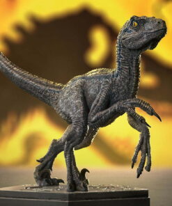 VELOCIRAPTOR BLUE JURASSIC WORLD - IRON STUDIOS
