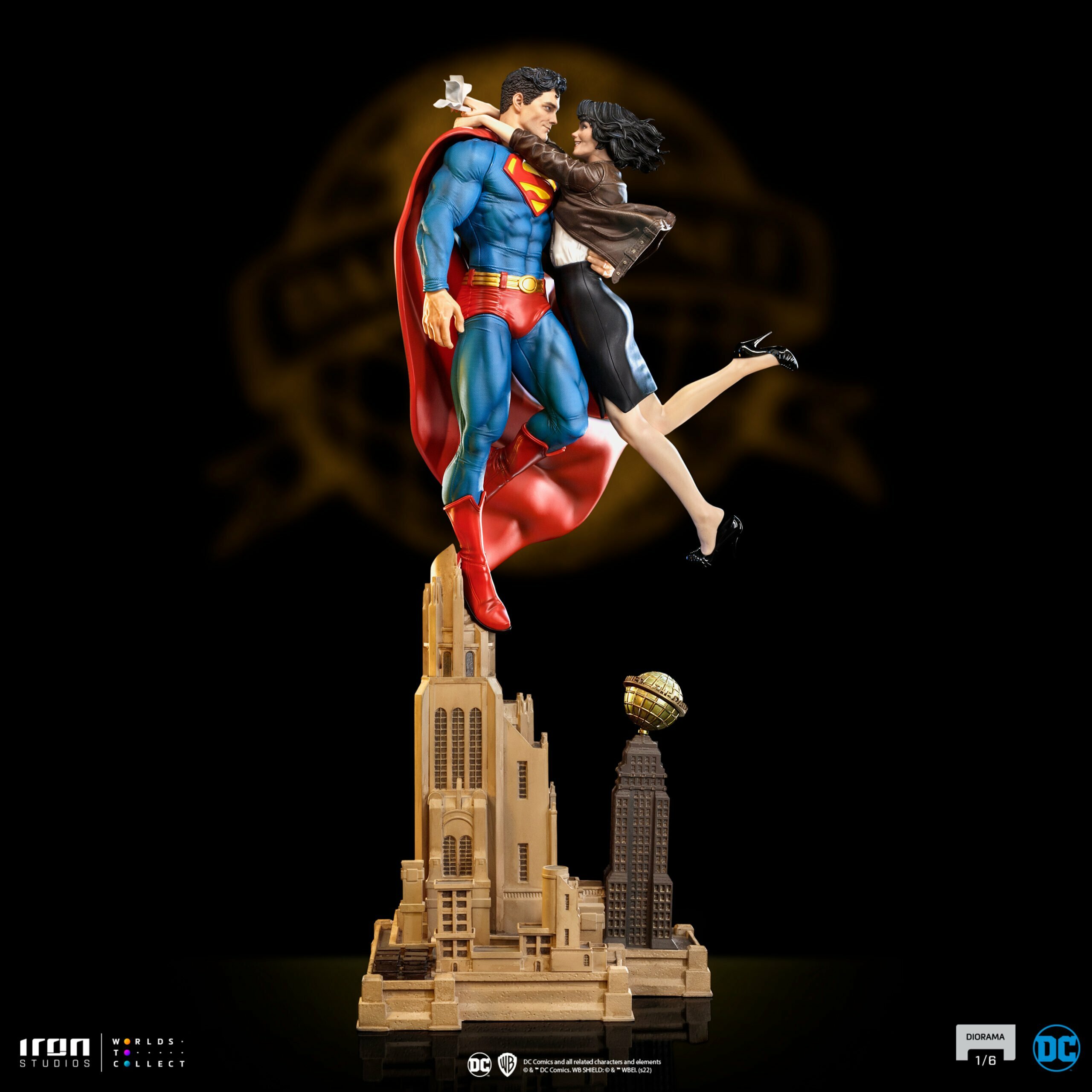 SUPERMAN AND LOIS LANE DC COMICS 1/6 DIORAMA SCALE - IRON STUDIOS - Image 5