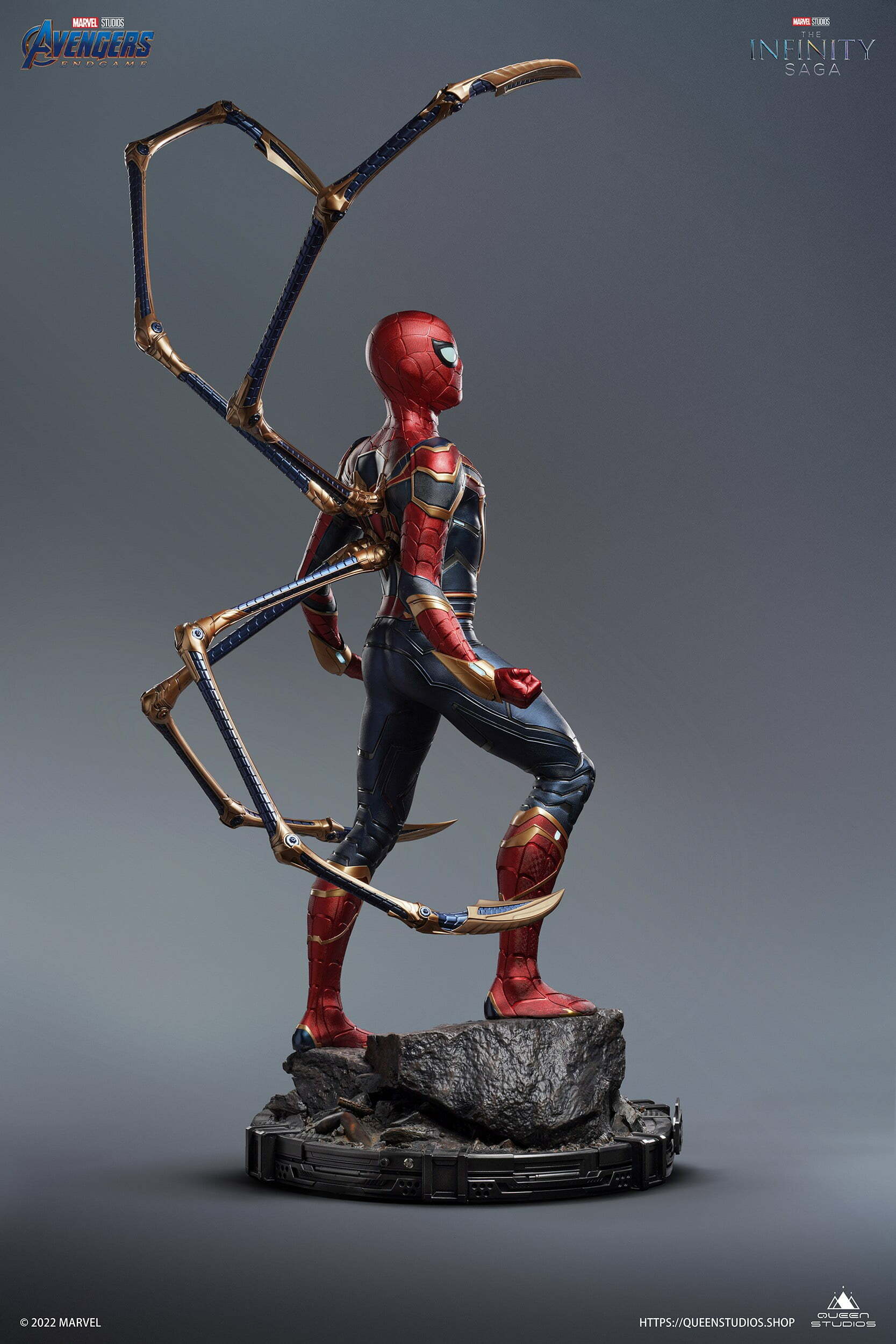 MARVEL
Iron Spider-Man 1/2 Statue Standard Edition
By Queen Studios - Image 3