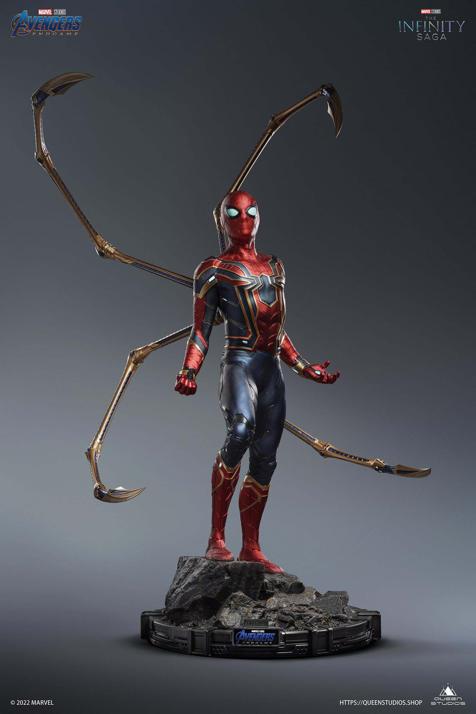 MARVEL
Iron Spider-Man 1/2 Statue Standard Edition
By Queen Studios