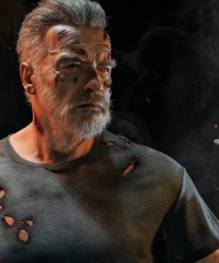 Alternative view of TERMINATOR DARK FATE - T-800 LIFE-SIZE BUST By INFINITY STUDIO