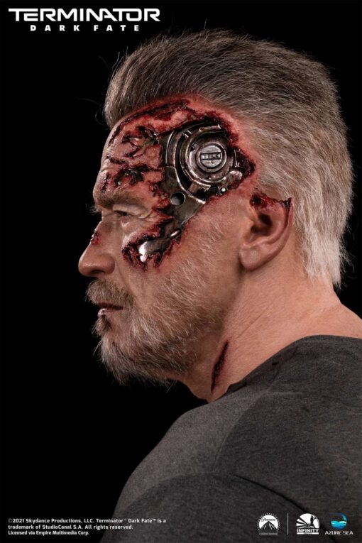 TERMINATOR DARK FATE - T-800 LIFE-SIZE BUST By INFINITY STUDIO - Image 3