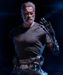 TERMINATOR DARK FATE - T-800 LIFE-SIZE BUST By INFINITY STUDIO - Image 10