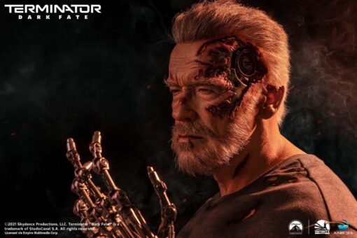 TERMINATOR DARK FATE - T-800 LIFE-SIZE BUST By INFINITY STUDIO - Image 13