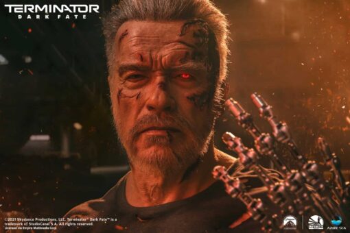 TERMINATOR DARK FATE - T-800 LIFE-SIZE BUST By INFINITY STUDIO - Image 14
