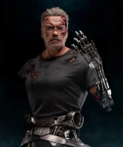 TERMINATOR DARK FATE - T-800 LIFE-SIZE BUST By INFINITY STUDIO