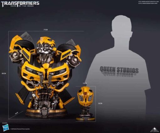 TRANSFORMERS: BUMBLEBEE LIFE SIZE BUST EXCLUSIVE - LIMITED EDITION BY QUEEN STUDIOS - Image 2