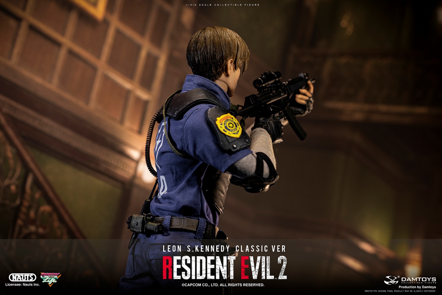 NAUTS x DAMTOYS: 1/6 Resident Evil 2 – Lyon. S. KENNEDY/LEON S