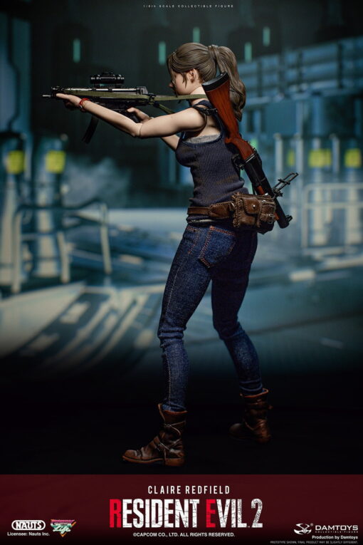 NAUTS x DAMTOYS: 1/6 Resident Evil 2 - CLAIRE REDFIELD - Image 13