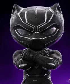 Black Panther Mini Co. Collectible Figure by Iron Studios The Infinity Saga - Toy Art Scale - Image 9