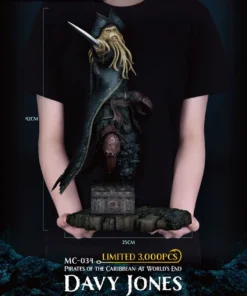 Alternative view of Davy Jones  Polystone Statue by Beast Kingdom Master Craft Series - Pirates of the Caribbean: At World’s End