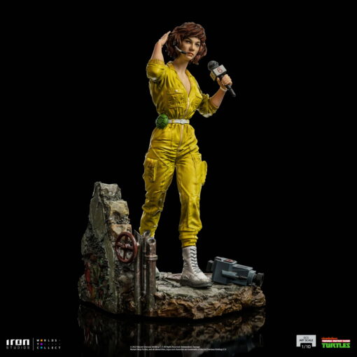 April O’Neal  Teenage Mutant Ninja Turtles BDS Art Scale 1/10 By Iron Studios - Image 6