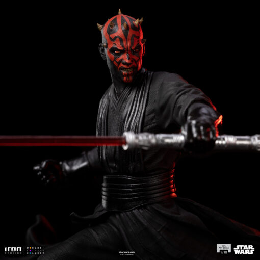 DARTH MAUL STAR WARS 1/10 SCALE STATUE BY IRON STUDIOS - Image 11