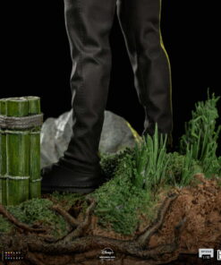LUKE SKYWALKER AND GROGU TRAINING BOOK OF BOBA FETT 1/10 SCALE STATUE BY IRON STUDIO - Image 14