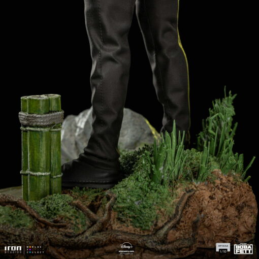 LUKE SKYWALKER AND GROGU TRAINING BOOK OF BOBA FETT 1/10 SCALE STATUE BY IRON STUDIO - Image 14