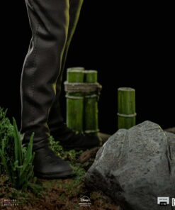 LUKE SKYWALKER AND GROGU TRAINING BOOK OF BOBA FETT 1/10 SCALE STATUE BY IRON STUDIO - Image 15