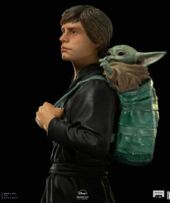 LUKE SKYWALKER AND GROGU TRAINING BOOK OF BOBA FETT 1/10 SCALE STATUE BY IRON STUDIO - Image 16
