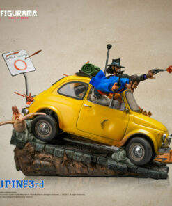LUPIN THE 3RD - LUPIN, JIGEN, & FUJIKO ELITE DIORAMA STATUE BY FIGURAMA COLLECTORS - Displayed piece - Image 5