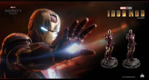 Queen Studios Iron Man Mark 3 1/2 StatueBattle Damaged Edition - Image 3